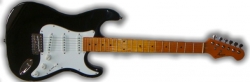 Električna Gitara Aster ST-3/BK+Kofer