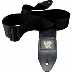 Kaiš za gitaru Ernie Ball POLYPRO STRAP BLACK